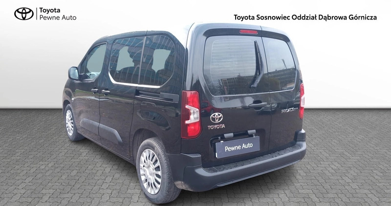 Toyota Proace City Verso cena 65900 przebieg: 114000, rok produkcji 2020 z Sobótka małe 121